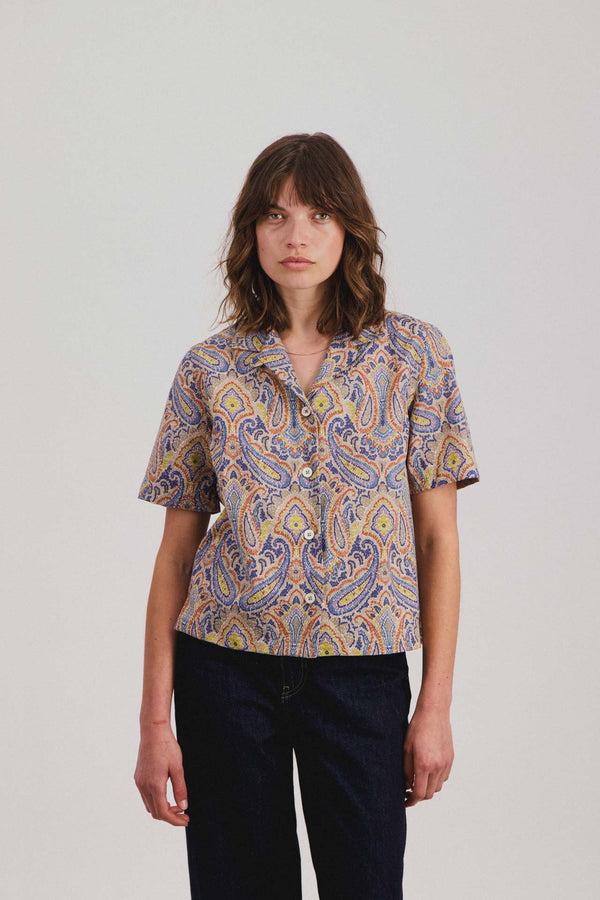 Howlin Cocktails For The Girls Shirt - Fantasy - Tropical Psych Paisley (Women)