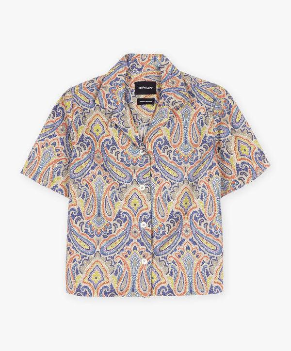 howlin Cocktails for the Girls shirt - Fantasy - Tropical Psych Paisley (Women)