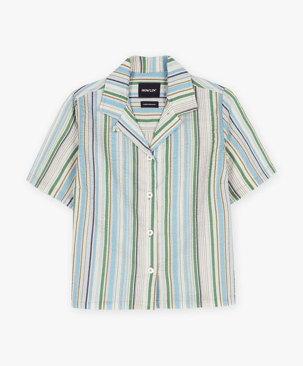 howlin Cocktails for the Girls shirt - Fantasy - Tropical Stripes (Women)