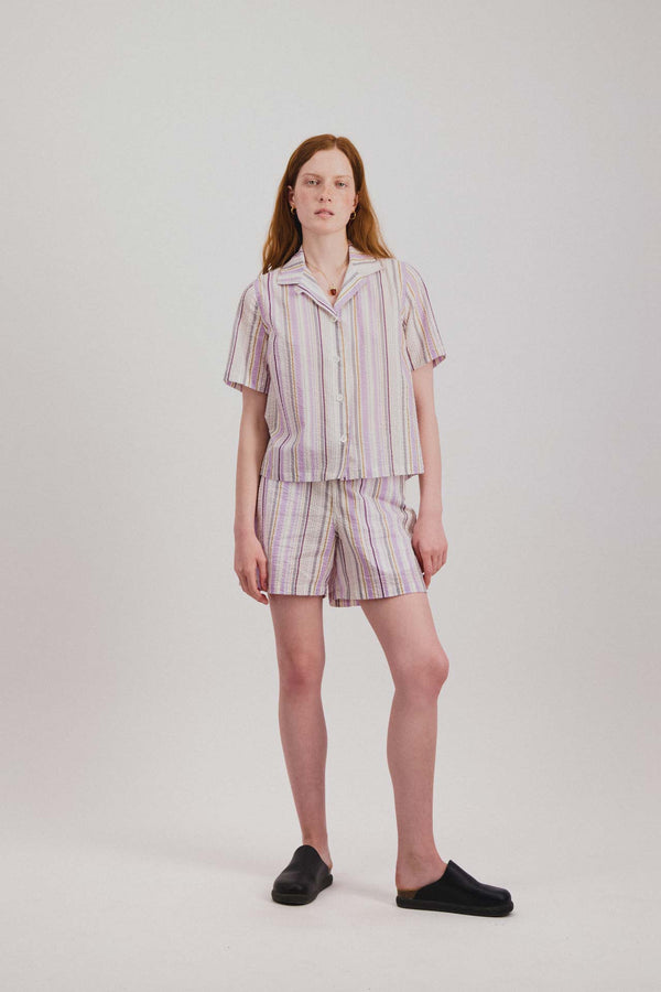 Howlin Cocktails For The Girls Shirt - Fantasy - Violet Stripes (Women)