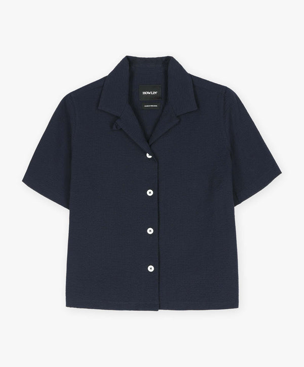 howlin Cocktails for the Girls shirt - Seersucker - Navy (Women)