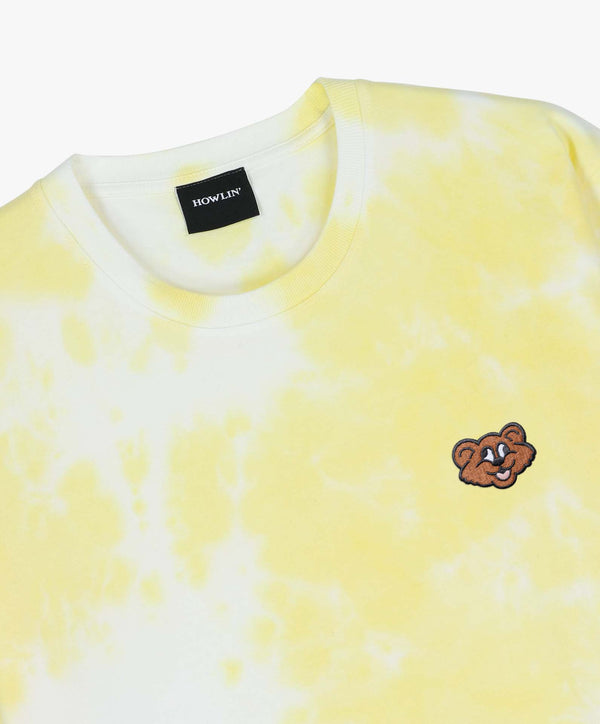 Howlin Cosmic Short Sleeves Shaggy Bear - Soft Yellow