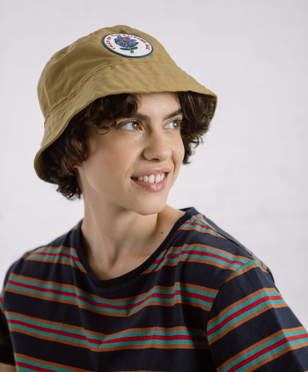 Howlin Dream On Dreamer Hat With Patch - Khaki Water Repellent Nylon