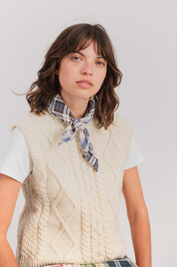 Howlin Bandana Lovers - Violet Madras Mix