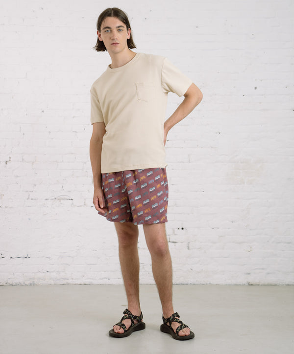 Howlin Belgian Waffle T-shirt - Sandshell