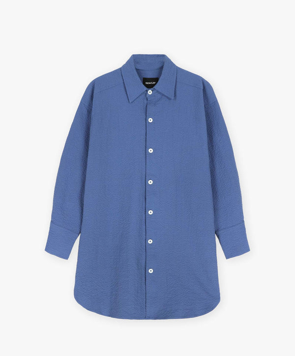 howlin Big Lovely Shirt - Seersucker - Blue (Women)