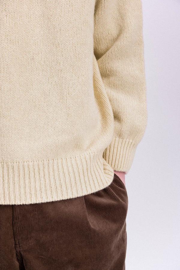 Howlin Boxy Space Knit - Almond