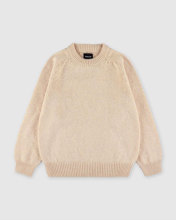 howlin Boxy Space Knit - Almond