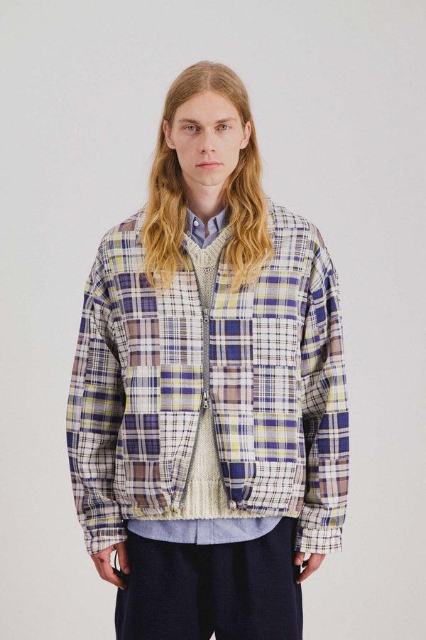 Howlin Boxy Swing Jacket - Fantasy - Blue Madras Mix