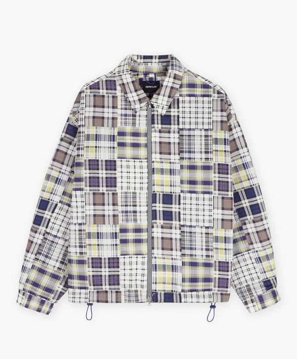 howlin Boxy Swing Jacket - Fantasy - Blue Madras Mix