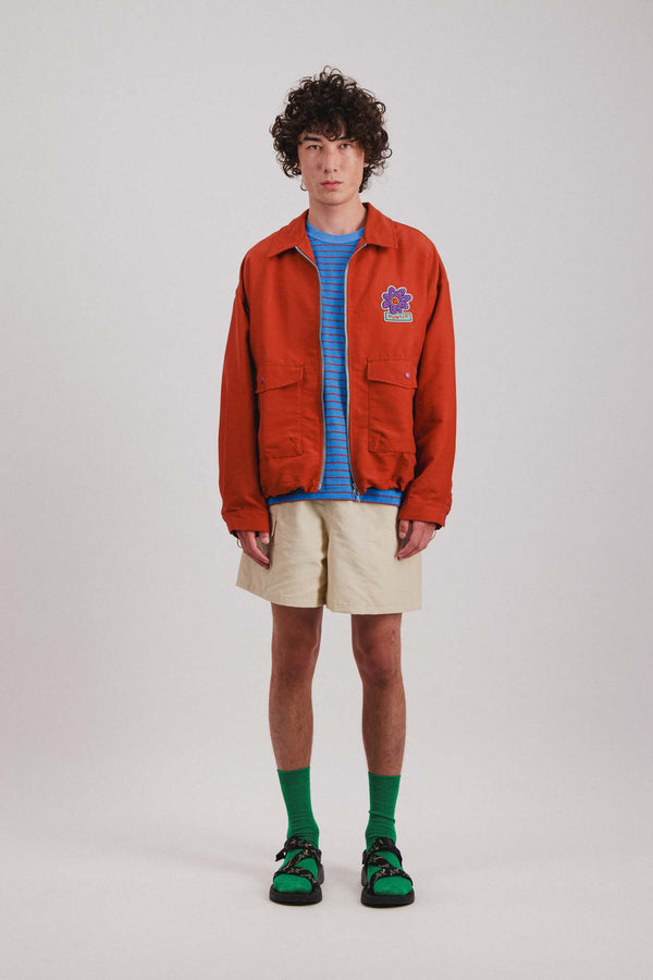 Howlin Boxy Swing Jacket - Howlin’ Flower - Reddish