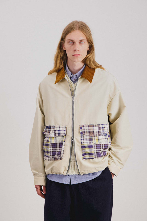 Howlin Boxy Swing Jacket - Mixup - Cream Mix