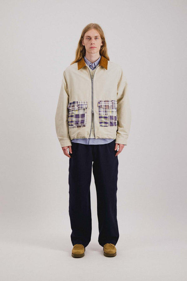 Howlin Boxy Swing Jacket - Mixup - Cream Mix