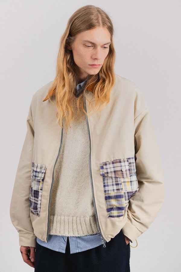 Howlin Boxy Swing Jacket - Mixup - Cream Mix