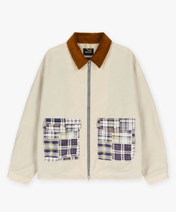 howlin Boxy Swing Jacket - Mixup - Cream Mix