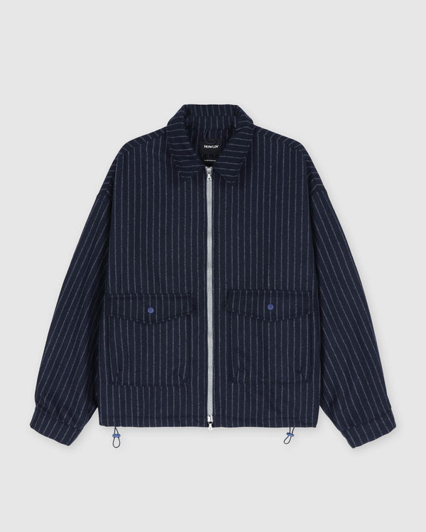 howlin Boxy Swing Jacket - Wool - Striped