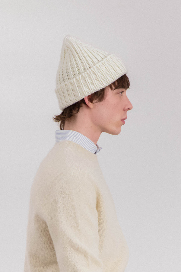 Howlin Brain Freezer Hat - Ecru