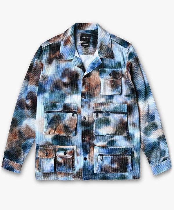 howlin Camo Innerspace Shirt - Camo Summer Corduroy