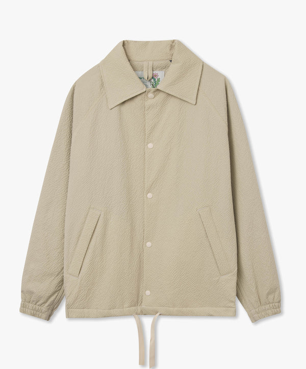 howlin Coach Your Jacket - Ecru Seersucker