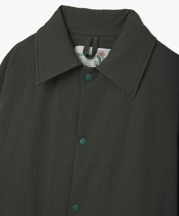 Howlin Coach Your Jacket - Greenish Seersucker