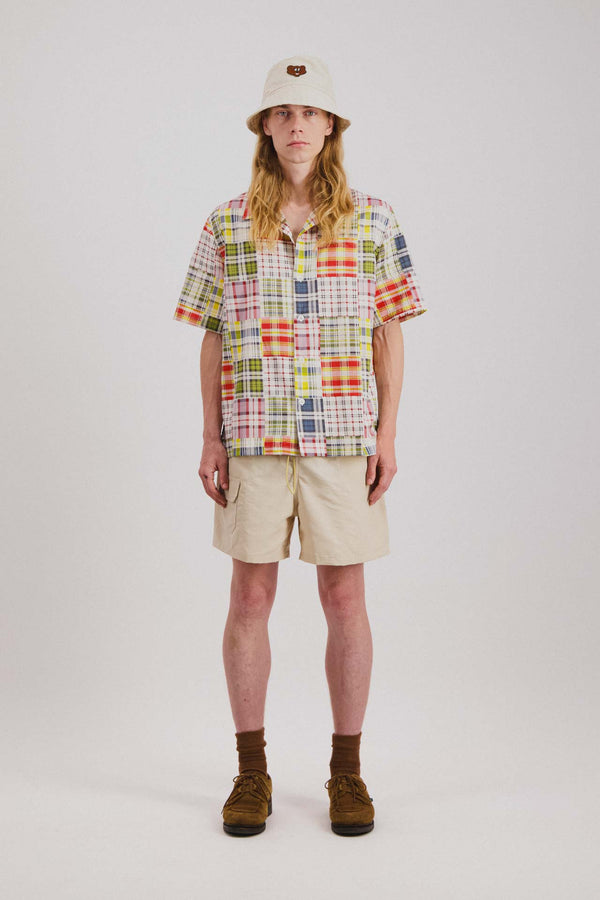 Howlin Cocktail D’Amore Shirt - Tropical Madras Mix