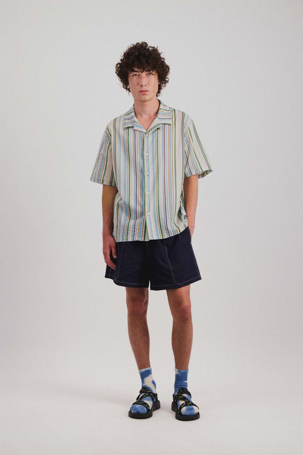 Howlin Cocktail D’Amore Shirt - Tropical Stripes