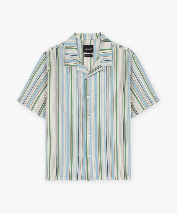 howlin Cocktail D’Amore Shirt - Tropical Stripes