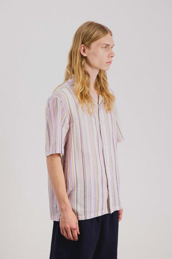 Howlin Cocktail D’Amore Shirt - Violet Stripes