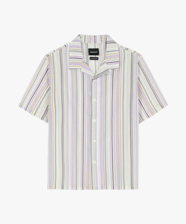 howlin Cocktail D’Amore Shirt - Violet Stripes