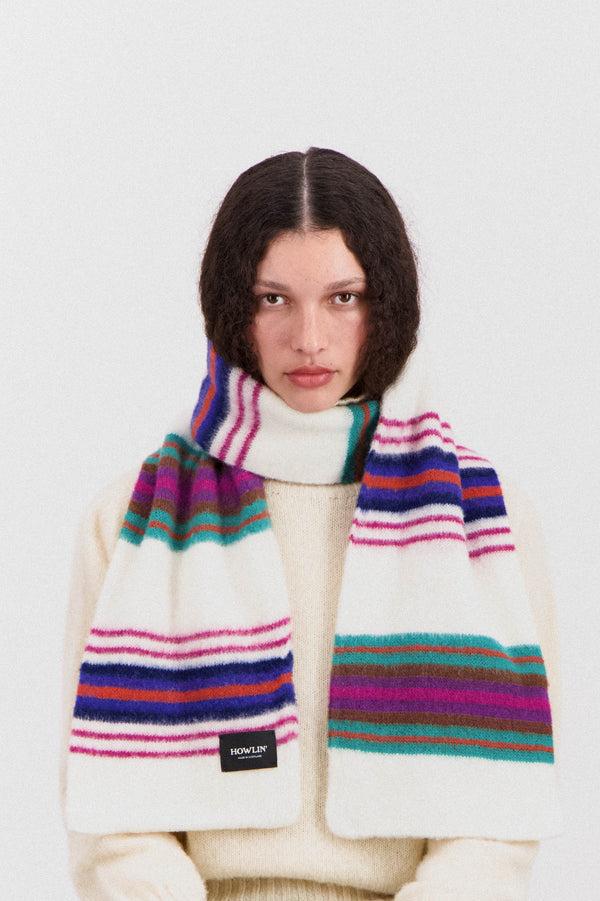 Howlin College Fun Scarf - Ecru