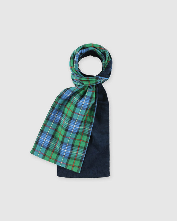 Howlin Cord And Woven Scarf - Blue Mix