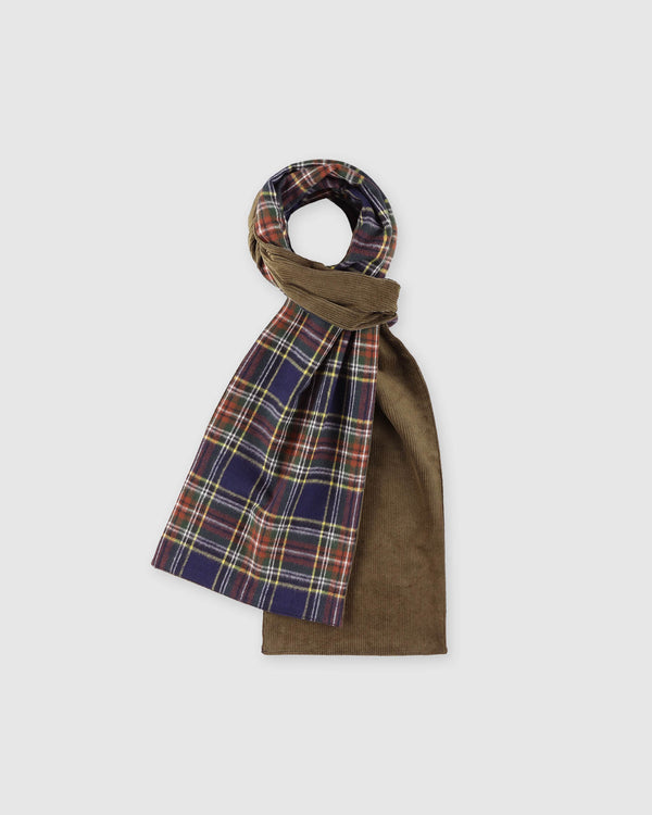 howlin Cord and Woven Scarf - Navy Mix