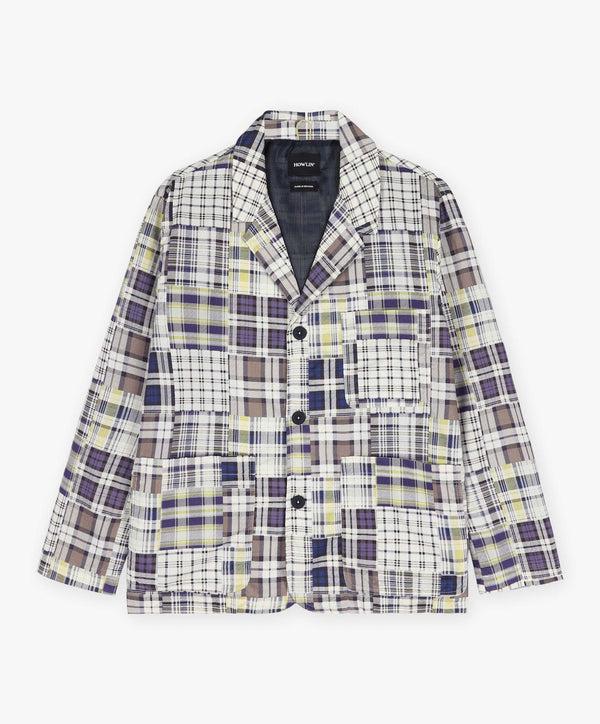 howlin Cosmic Blazer - Fantasy - Blue Madras Mix