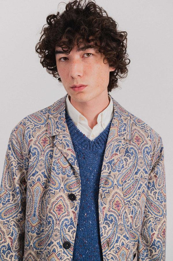 Howlin Cosmic Blazer - Fantasy - Sand Psych Paisley