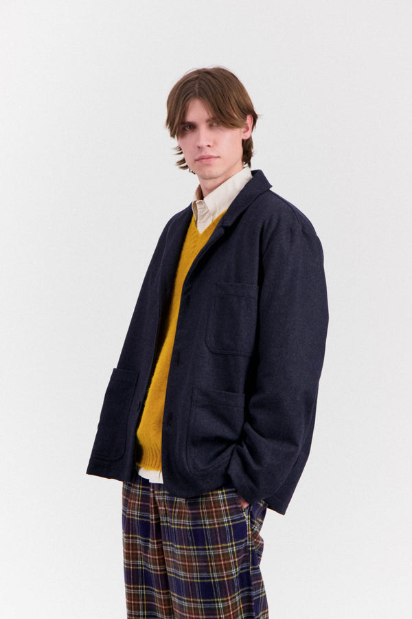 Howlin Cosmic Blazer - Wool - Blue