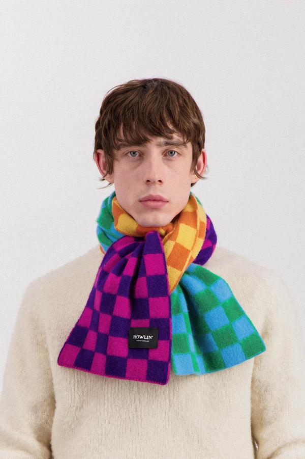 Howlin Cosmic Checkerboard Scarf - Astro