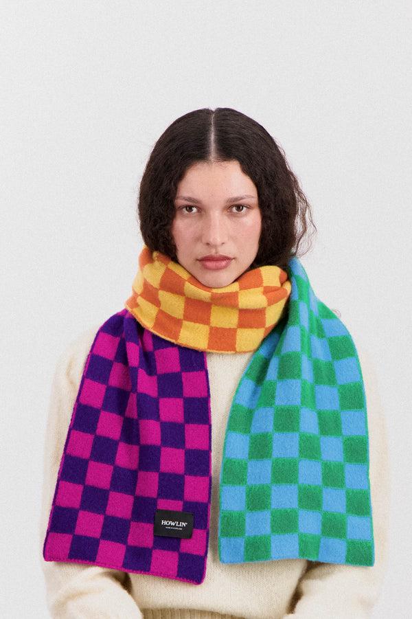 Howlin Cosmic Checkerboard Scarf - Astro