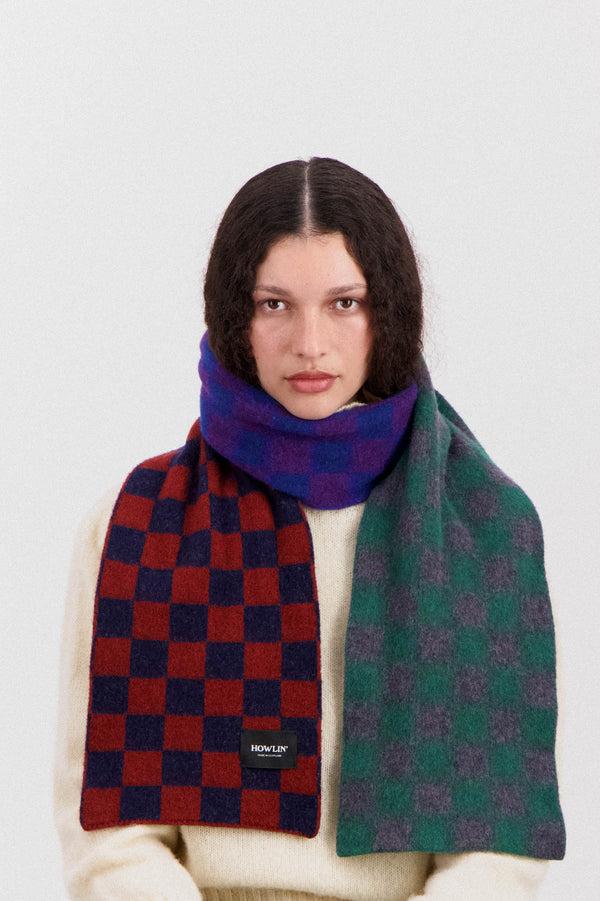 Howlin Cosmic Checkerboard Scarf - Nevermind