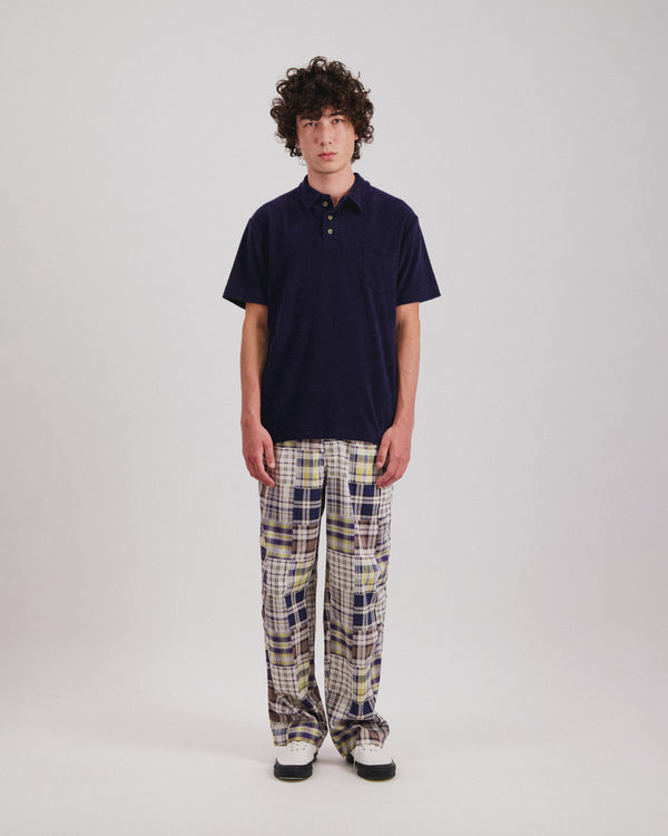 Howlin Cosmic Pants - Fantasy - Blue Madras Mix