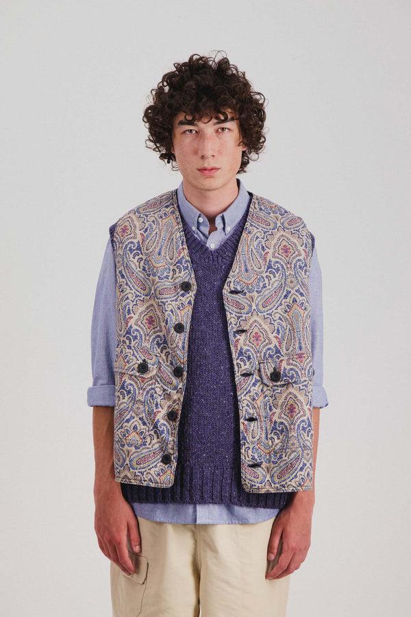 Howlin Cosmic Vest - Sand Psych Paisley