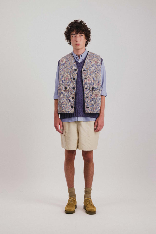 Howlin Cosmic Vest - Sand Psych Paisley