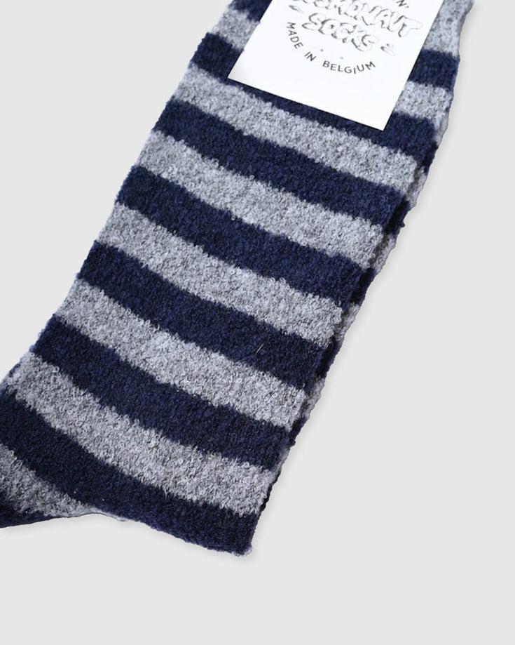 Howlin Cosmonaut Socks - Blue / Grey