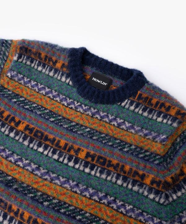 Howlin Howlin' Piano World Knit - Orange Dreams