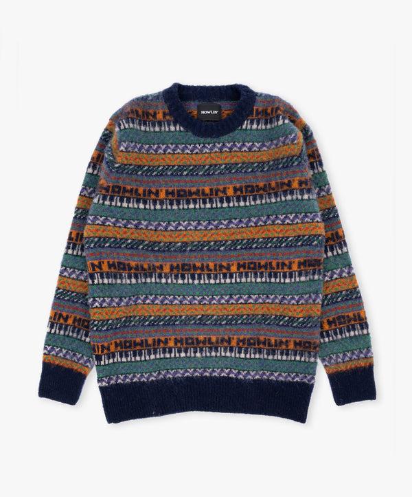 howlin Howlin' Piano World Knit - Orange Dreams