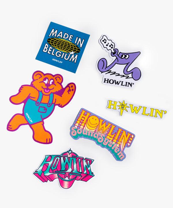 Howlin Howlin' Stickerpack