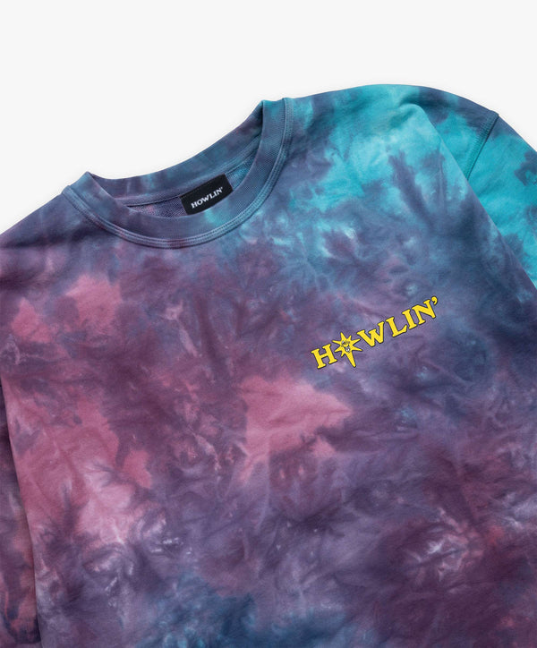 Howlin Howlin' Tie Dye Sweat - Night Mix
