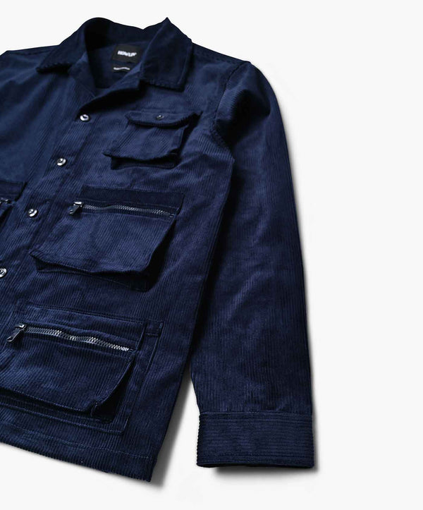 Howlin Innerspace Shirt - Navy Summer Corduroy