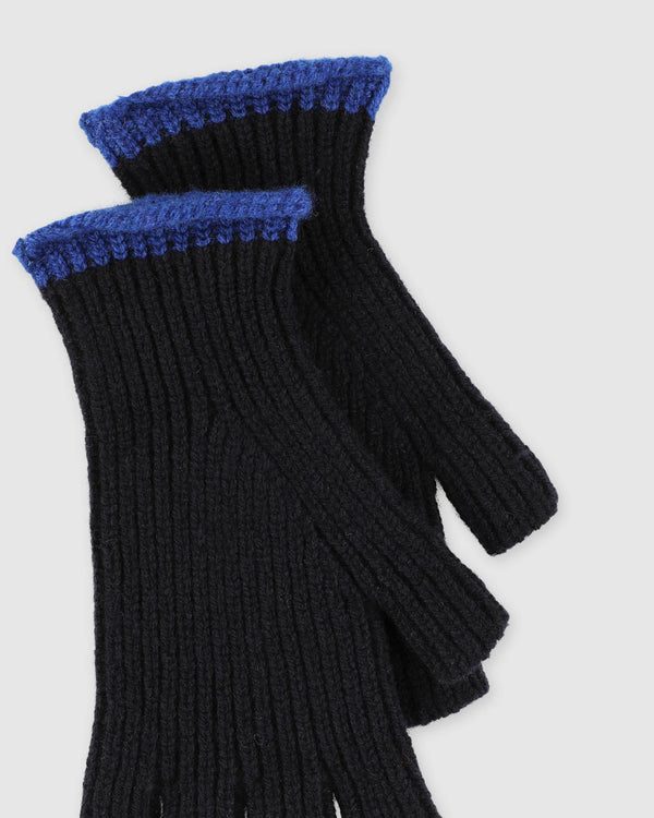 Howlin Lost My Fingers Ribbed Gloves - Navy
