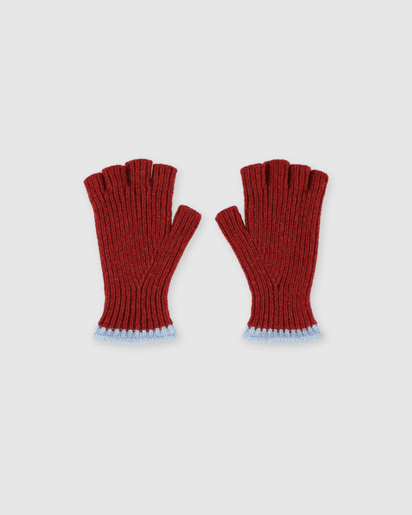 howlin Lost My Fingers Ribbed Gloves - Red Favorite