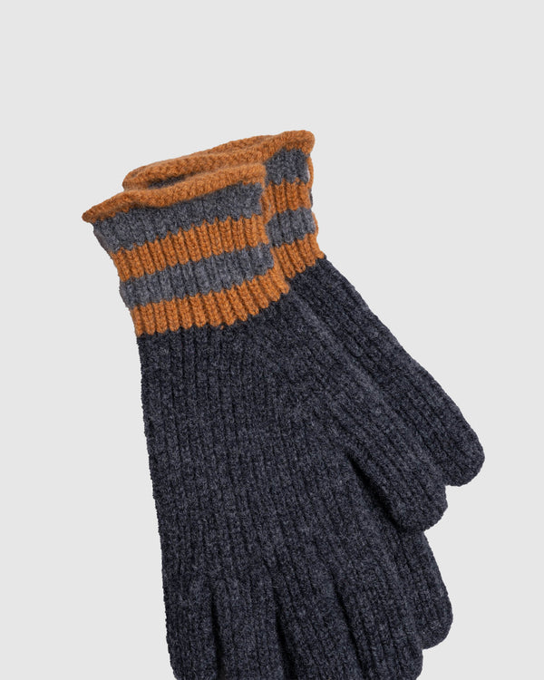 Howlin Love My Ribbed Gloves - Charcoal